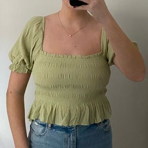 Forever 21 Puff Sleeve Top